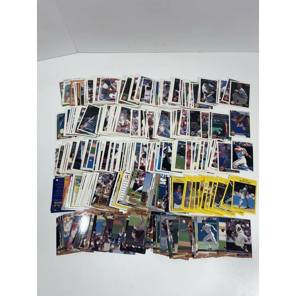 500 Baseball Card Lot from 1980s-1990s Huge MLB Mixed‎ Variety Great Mix #4